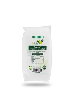 D-life 5x-es erősségű édesítő(eritrit+stevia) - mellékízmentes 500g 