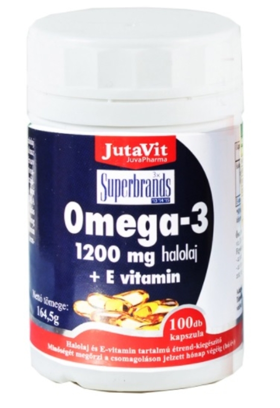 Jutavit Omega-3 + E-vitamin kapszula – 40db
