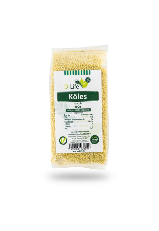 D-life Hántolt köles 400g 