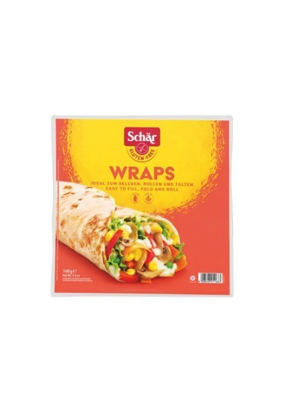 Schär Wraps gluténmentes tortilla 