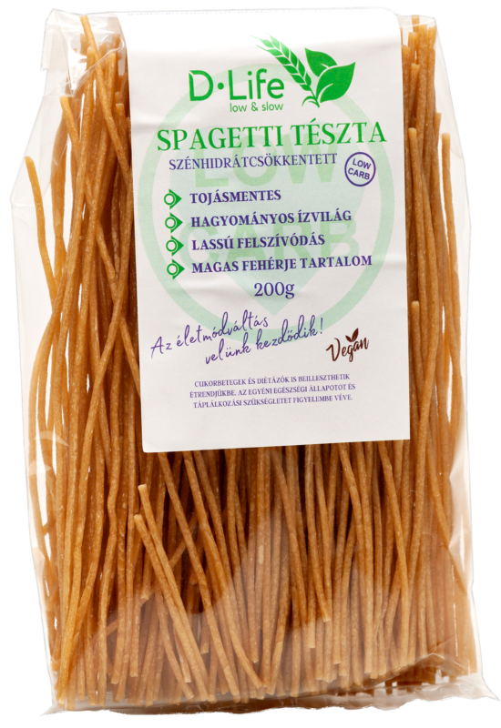 D-life szénhidrátcsökkentett spagetti tészta 200g