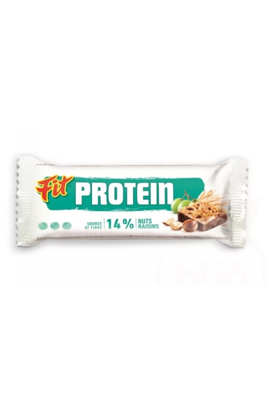 Fit protein müzliszelet földimogyoróval és mazsolával 35 g
