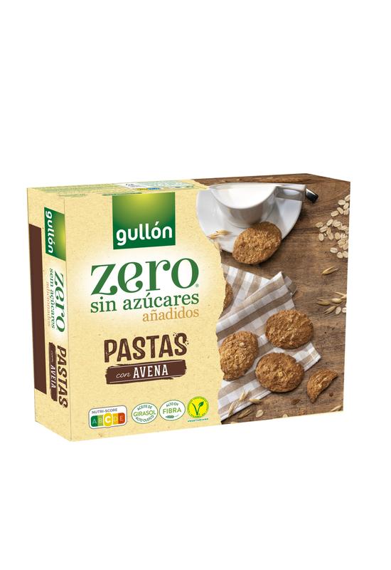 Gullon ZERO – Pastas magas rosttartalmú cukormentes keksz zabbal, kakaóval 300 gr