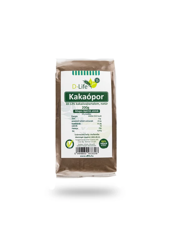 D-life kakaópor 10-12%